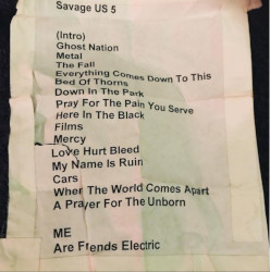 Gary Numan New Orleans House of Blues Setlist 2017